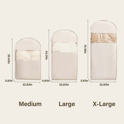 🔥Buy 4 get  20% off🔥Space Saving Hanging Garment Bag with Self Compression Zipper