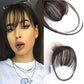 🔥Hot Sale🔥Clip In Bangs 100% Human Hair Extensions Air Bangs