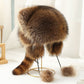 🎁💥Raccoon Tail Fur Parent-Child Plush Hat