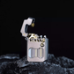 Cyber Mech Transparent Chamber Semi-automatic Kerosene Lighter