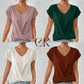 💥Last Day Sale Only ￡9.99!!!👚Casual Short Sleeve Elegant V-neck Twist Tee