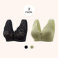 Zero Feel Bra – ⭐BUY 1 GET 1  FREE - Each ￡4.99⭐Zero Feel Lace Full Coverage Front Closure Bra