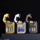 Cyber Mech Transparent Chamber Semi-automatic Kerosene Lighter