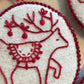 🎅Christmas Hot Sale -💖Hand Embroidery Christmas Ornaments Kit