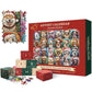 ✨Last day sale 49% OFF😺Happy Christmas Cats Advent Calendar Jigsaw Puzzle 1000 Pieces