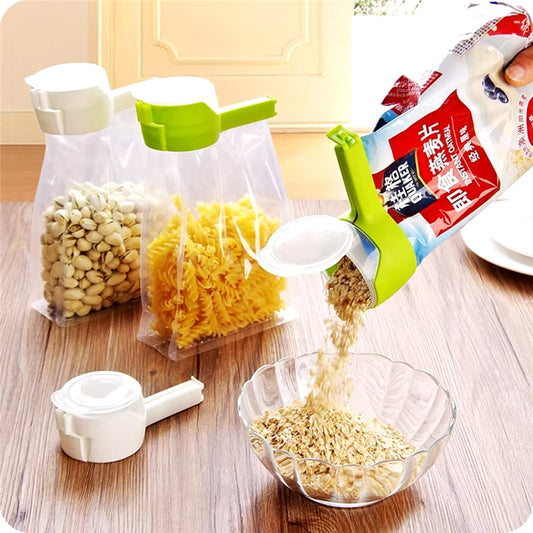 🔥Buy More Save More🔥Household Food Snack Storage Seal Sealing Pour Bag Clip