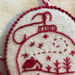 🎅Christmas Hot Sale -💖Hand Embroidery Christmas Ornaments Kit