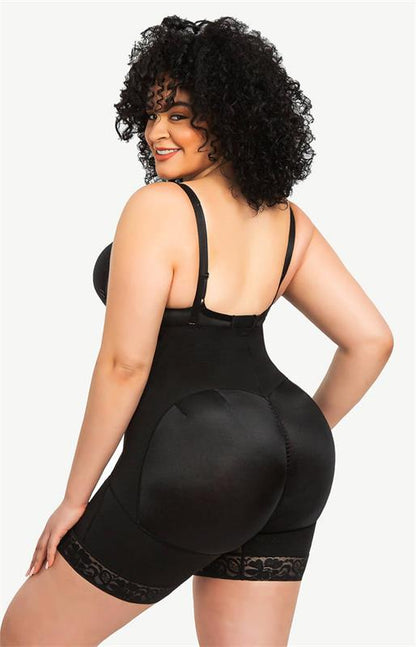 🔥2024 Summer Sale 49% OFF💥Firm Tummy Compression Bodysuit Shaper With Butt Lifter