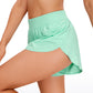 🔥2024 Early Summer Sale⛱️Feathery-Fit Soft Mid Rise Dolphin Lined Shorts 4''