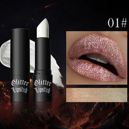 ✨✨Two for £9.99, Just £4.99 Each✨✨🎁Matte Long Lasting Lipstick With Fine Glitter🎁