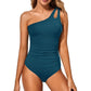 💖2025 Summer Sale 49% OFF🩱One Shoulder One Piece Swimsuit🏖️