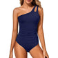 💖2025 Summer Sale 49% OFF🩱One Shoulder One Piece Swimsuit🏖️