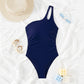 💖2025 Summer Sale 49% OFF🩱One Shoulder One Piece Swimsuit🏖️