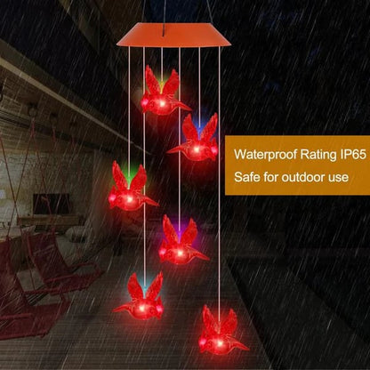 🎁Hot Sale🎁49% OFF - Solar Cardinal Wind Chime Light