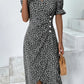 🌷Spring presale 49% OFF🍃Women casual dress wrap dress floral dress