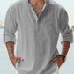 🔥 49% OFF🔥Men's linen casual long-sleeved shirt