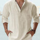 🔥 49% OFF🔥Men's linen casual long-sleeved shirt