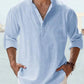🔥 49% OFF🔥Men's linen casual long-sleeved shirt