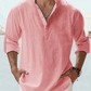 🔥 49% OFF🔥Men's linen casual long-sleeved shirt