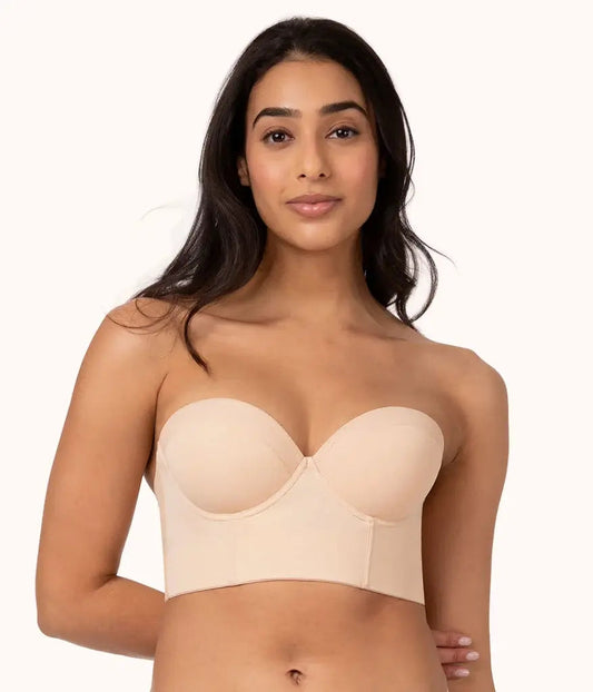 Low Back Strapless Bra