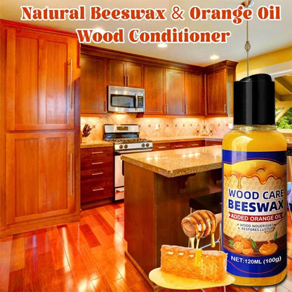 🔥BUY 2 GET 1 FREE🔥Natural Beeswax & Orange Oil Wood Conditioner