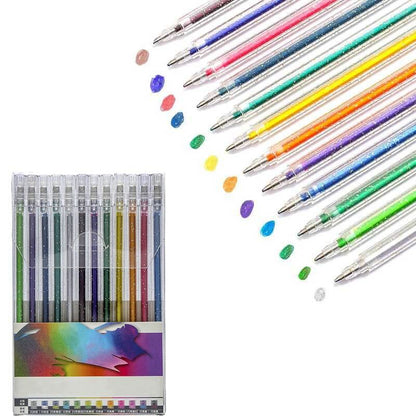 🎁2024-Christmas Hot Sale🎁Glitter Gel Pen Set