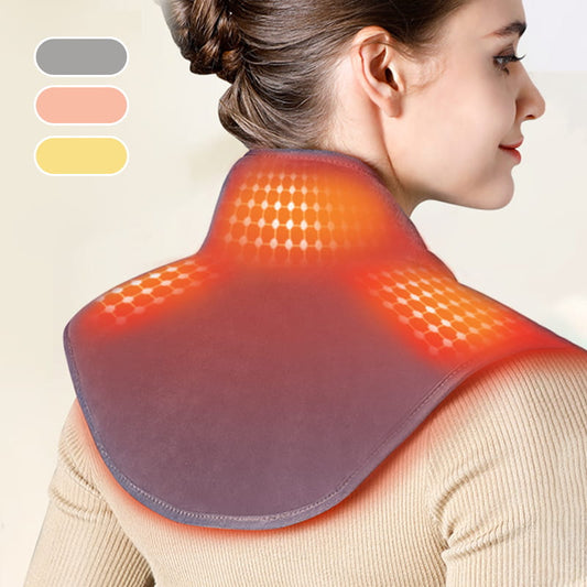 🔥This week's special price: ￡18.99!!🔥Electric Neck and Shoulder Heating Pad with Vibration