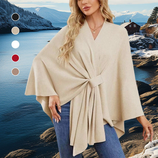 🎁 Early Christmas Sale💥😍Women’s Cross Front Shawl Wrap