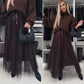 🔥🎅CHRISTMAS SALE -49% OFF 🎄Women's A-Line Tulle Skirt