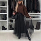 🔥🎅CHRISTMAS SALE -49% OFF 🎄Women's A-Line Tulle Skirt