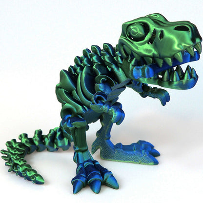 🔥🎁2025 New Year Hot Sale🎁🔥Colorful 3D Printed Dinosaur Toy🦖