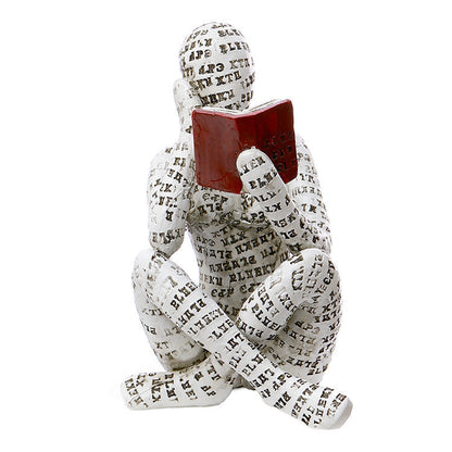 🔥Last Day 49% OFF🔥📚Nordic Modern Reading Woman Statue