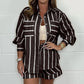 💖Limited Sale 50% OFF💖Women's Summer Casual Stripe 2-Piece Set