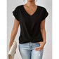 💥Last Day Sale Only ￡9.99!!!👚Casual Short Sleeve Elegant V-neck Twist Tee
