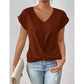 💥Last Day Sale Only ￡9.99!!!👚Casual Short Sleeve Elegant V-neck Twist Tee