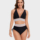 💖2025 Summer Sale 49% OFF👙High Waisted Tummy Control Color Block Bikini Sets